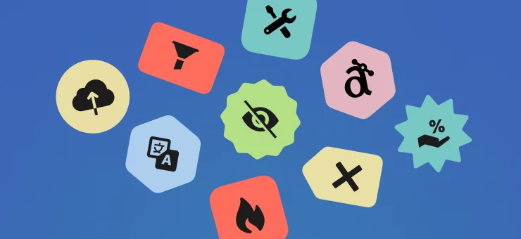 What is a glyph icon?