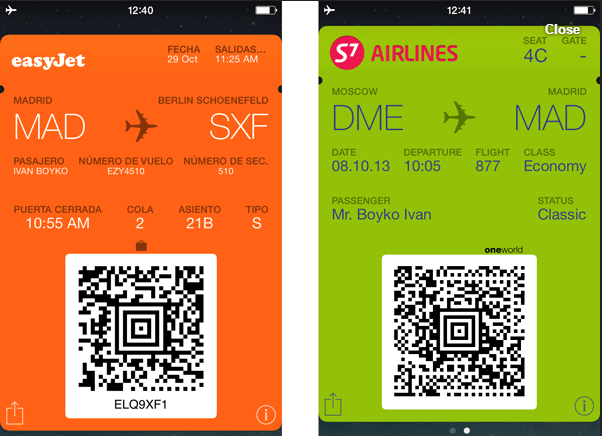 Boarding pass_Passbook