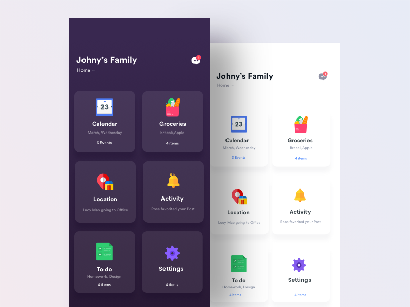 mobile app UI design