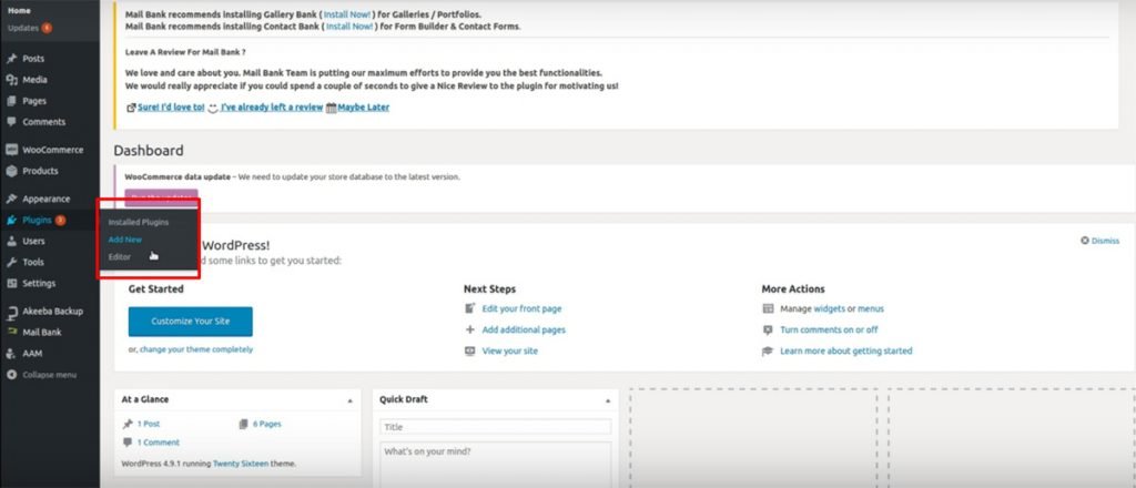 how to make email wordpress