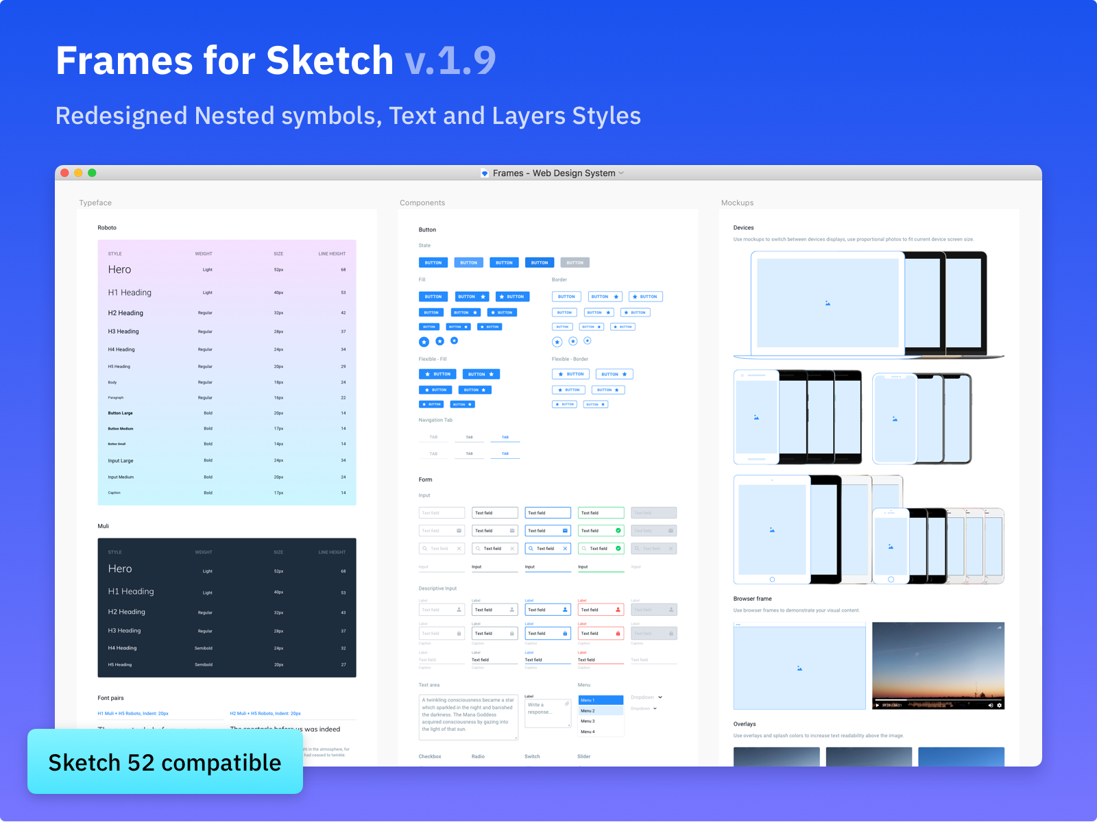 frames ui kit on dribbble