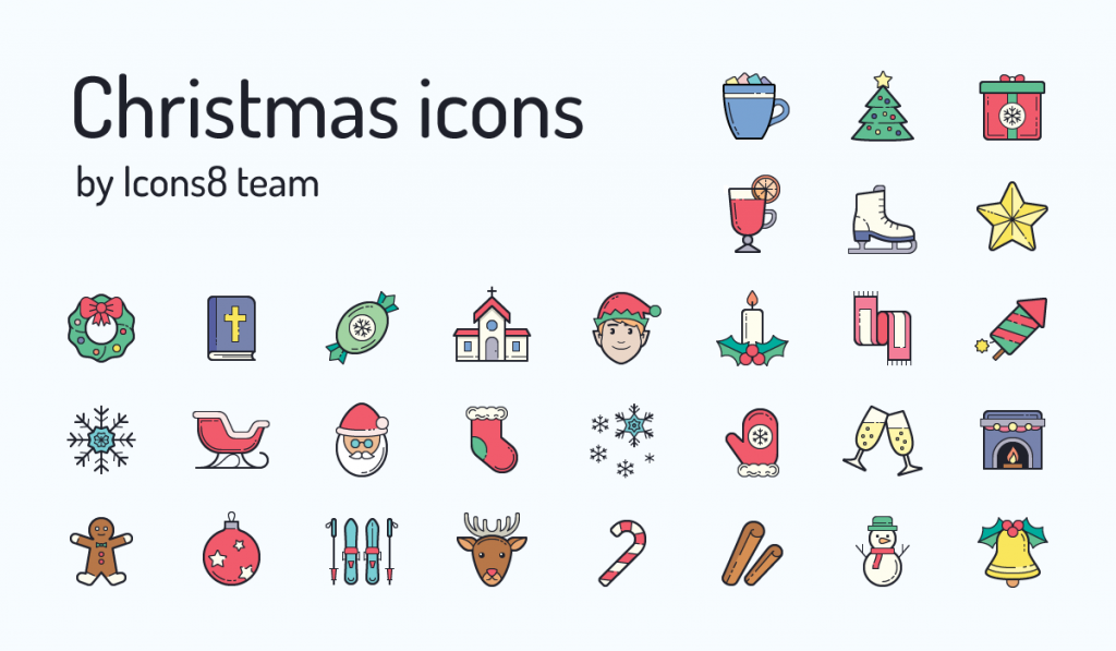 free christmas icons