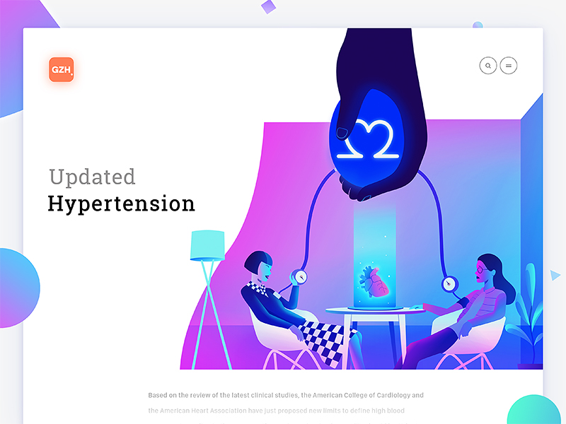 gradients in web design