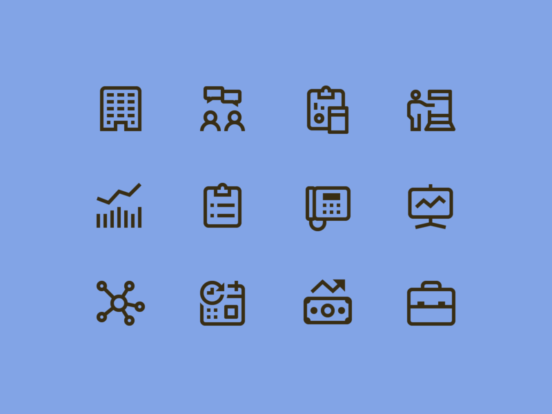 Icon Design: 30+ Catchy Icon Packs in Different Design Styles