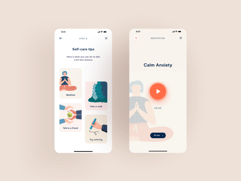 app design illustration