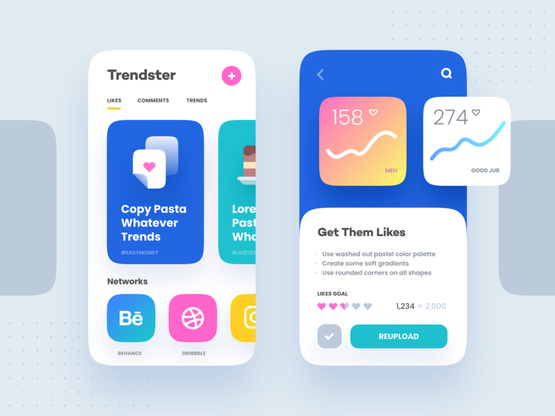 mobile ui design