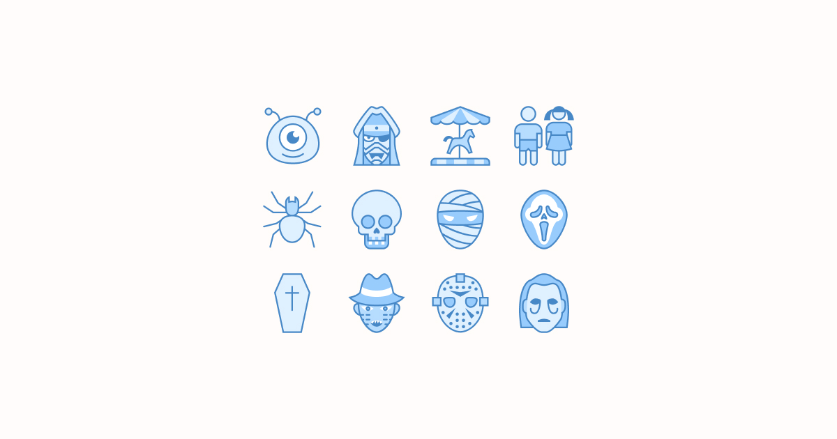 halloween clipart icons