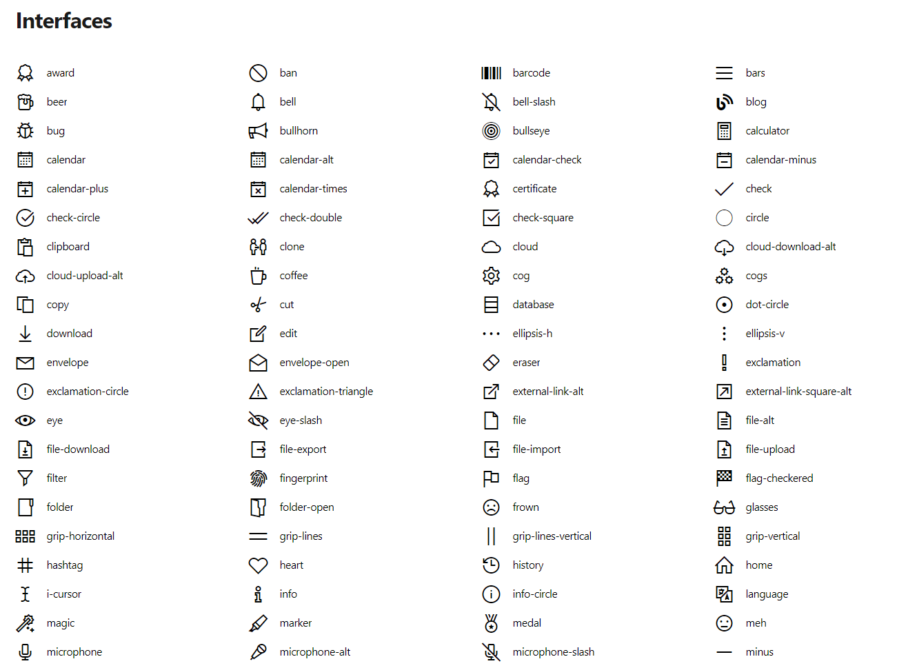 Line Awesome: Open-Source Icon Font with 1380+ Line Icons | Graphic ...