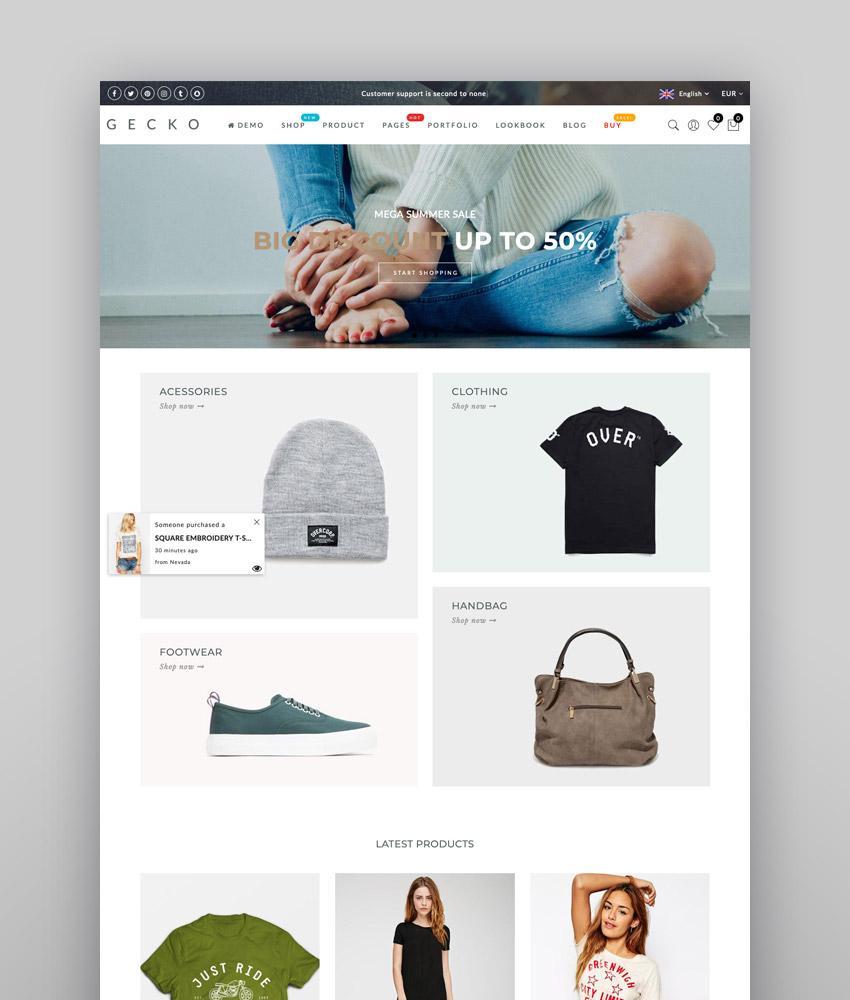 website template design